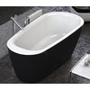Ванна акрилова Kolpa San Adonis-FS 180x80 White-Black (3838987 936282) Kolpa San Овальні