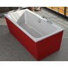 Ванна акрилова Kolpa San Bell 4O 180x90 White-Red (3838987 569169) Kolpa San Прямокутні