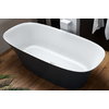 Ванна из искусственного камня Kolpa San Blanche-FS 180x85 Antracit (3838987 561316) Kolpa San Овальные