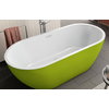 Ванна акриловая Kolpa San Dalia-FS 170x80 White-Green (3838987 561798) Kolpa San Овальные
