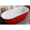 Ванна акриловая Kolpa San Dalia-FS 170x80 White-Red (3838987 561774) Kolpa San Овальные