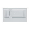 Ванна из искусственного камня Kolpa San Copelia LUX-FS 180x100 White (3838987 936541) Kolpa San Прямоугольные