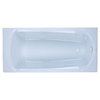 Ванна акриловая Devit Sigma 170x75 White (17075130N) Devit Прямоугольные