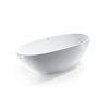 Ванна из искусственного камня DEVIT Acqua 180x93 White (18090155W) Devit Овальные