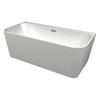 Ванна акрилова Devit Optima 170x80 White (17080130) Devit Прямокутні