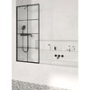 Стационарная шторка для ванны Radaway Modo NEW Black PNJ Factory 80 (10006080-54-55) Modo Стационарные 
