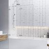 Розпашна шторка для ванни Radaway Euphoria PND 130 L (10008130-01-01L) Radaway Euphoria Розпашні