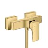Настінний змішувач для душу Hansgrohe Metropol Polished Gold Optic (32560990) Для душа Золото