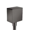 Шлангове під'єднання Hansgrohe FixFit Brushed Black (26455340) Hansgrohe Коллекция Fixfit 