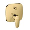 Смеситель скрытого монтажа Hansgrohe Talis E Polished Gold Optic (71745990) Для ванны, Для душа Золото
