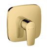 Смеситель скрытого монтажа Hansgrohe Talis E Polished Gold Optic (71765990) Для ванны, Для душа Золото