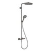 Душевая система Hansgrohe Raindance Select S SHOWERPIPE Brushed Black (27633340) Душевые стойки Черный глянцевый 