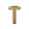 Душовий кронштейн Hansgrohe 10см Brushed Bronze (27393140) Hansgrohe 