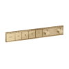 Термостатичний змішувач Hansgrohe RainSelect Brushed Bronze (15382140) Для ванни, Для душа Бронза