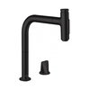 Змішувач для кухні Hansgrohe Metris Select M71 Matt Black (73818670) Для кухні Чорний матовий