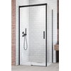 Душевая кабина Radaway Idea Black KDJ 100Lx110R (387040-54-01L+387053-54-01R) Прямоугольные Прозрачное
