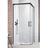 Душевая кабина Radaway Idea Black KDD 110Lx100R (387063-54-01L+387062-54-01R) Прямоугольные Прозрачное
