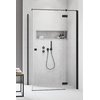 Душевая кабина Radaway Essenza New Black KDJ 90Rx90 (385044-54-01R+384050-54-01) Квадратные Прозрачное
