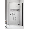 Душевая кабина Radaway Essenza New Black KDJ 80Rx80 (385043-54-01R+384051-54-01) Квадратные Прозрачное
