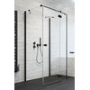 Душевая кабина Radaway Essenza New Black KDJ+S 90Rx70 (385020-54-01R+384048-54-01+384048-54-01) Прямоугольные Прозрачное