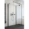 Душевая кабина Radaway Essenza New Black KDJ+S 80Rx75 (385021-54-01R+384049-54-01+384049-54-01) Прямоугольные Прозрачное