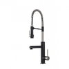 Смеситель для кухни Kraus Artec Pro (KPF-1603SFSMB) Для кухни Нерж. сталь, Черный