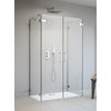 Душевая кабина Radaway Arta DWD+2S 95x80 (386051-03-01L+386052-03-01R+386110-03-01+386110-03-01) Прямокутні Прозоре
