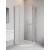 Душевая кабина Radaway Essenza New PTJ 90Rx100 (385010-01-01R+385056-01-01) Пятиугольные Прозрачное
