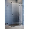 Душевая кабина Radaway Essenza Pro Black KDJ 90Rx90 (10097090-54-01R+10098090-01-01) Квадратные Прозрачное