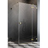 Душевая кабина Radaway Essenza Pro Gold KDJ 100Rx70 (10097100-09-01R+10098070-01-01) Прямоугольные Прозрачное