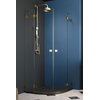 Душевая кабина Radaway Essenza Pro Gold PDD 90Lx90R (10095090-09-01L+10095090-09-01R) Радиусные симметричные Прозрачное