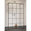 Душевая перегородка Radaway Modo X Black I Factory 130 см (388334-54-57) walk-in Прозрачное