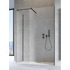Душевая перегородка Radaway Modo New Black III 120x95 см (389124-54-01+389095-54-01+389000-54) walk-in Прозрачное