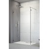 Душевая перегородка Radaway Arta Walk-in 80x40L (386280-03-01+386010-03-01L) walk-in Прозрачное