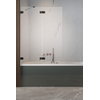 Распашная шторка для ванны Radaway Essenza Pro Black PND II 120L (10102120-54-01L) Essenza Pro Распашные 