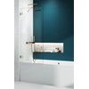 Стационарная шторка для ванны Radaway Essenza Pro Gold PNJ II 100 (10101100-09-01) Radaway Essenza Pro Стаціонарні