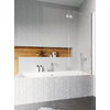 Розпашна шторка для ванни Radaway Essenza New PND II 100R (10002100-01-01R) Radaway Essenza New Розпашні
