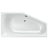 Ванна акрилова Radaway Noelia 165x90p з ніжками і сифоном (WA1-49-165X090P) Radaway Кутові асиметричні