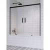 Раздвижная шторка для ванны Radaway Idea Black PN DWD 170 (10004170-54-01) Radaway Idea Black Розсувні