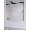 Раздвижная шторка для ванны Radaway Idea Black PN DWJ 170L (10003170-54-01L) Idea Black Раздвижные 