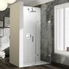 Душові двері HÜPPE Solva pure 110R (SR4480. 092. 321) двери Гармошка тон стекла Прозоре 