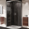 Душова кабіна HÜPPE Aura elegance 80х80 (402401.087.321) Радіусні симетричні Прозоре