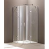 Душевая кабина HÜPPE Aura elegance 90х90 (400803.087.321) Радиусные симметричные Прозрачное