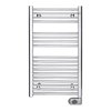  Электрический полотенцесушитель Zehnder Aura 906х500 мм хром (PBECZ-090-50-MQ-HID) ZehnderAura 