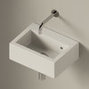 Керамическая раковина 38,5 см Flaminia Acquagrande Acquababy, white (5088) Подвесные Прямоугольные