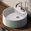 Керамічна раковина 52 см Flaminia Twin Set 52, white (5050 / A) На стільницю, На тумбу 