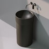 Підлогова керамічна раковина Flaminia Twin Column, graphite (5050 / COLP + 5050 / 42C) Підлогові 
