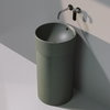 Напольная керамическая раковина Flaminia Twin Column, lava grey (5050/COLP+5050/42C) Напольные Круглые
