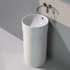 Підлогова керамічна раковина Flaminia Twin Column, white (5050 / COLP + 5050 / 42C) Підлогові 