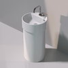 Підлогова керамічна раковина Flaminia Twin Column, white (5050 / COLC + 5050 / 42A) Підлогові 